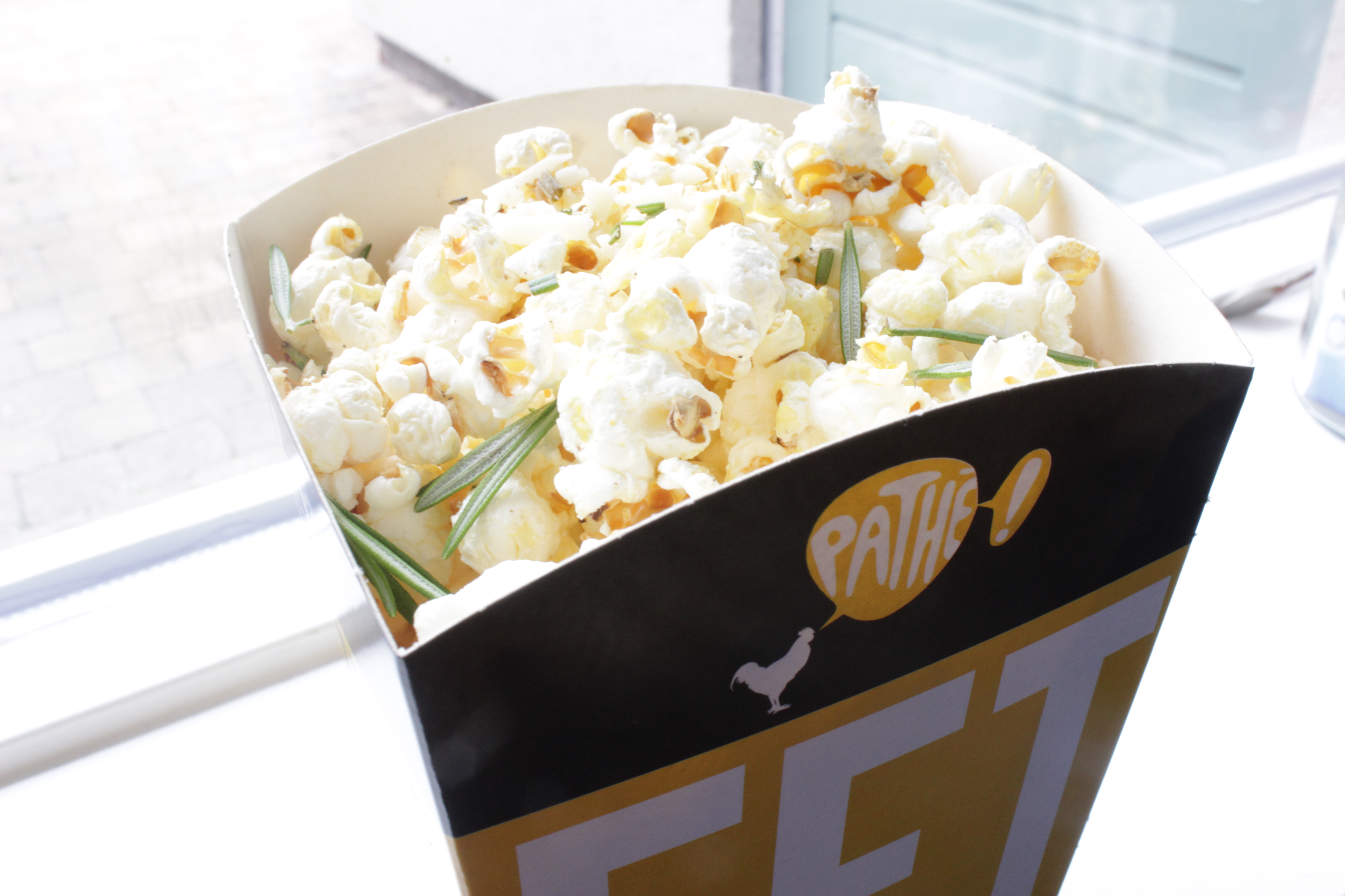Hartige popcorn