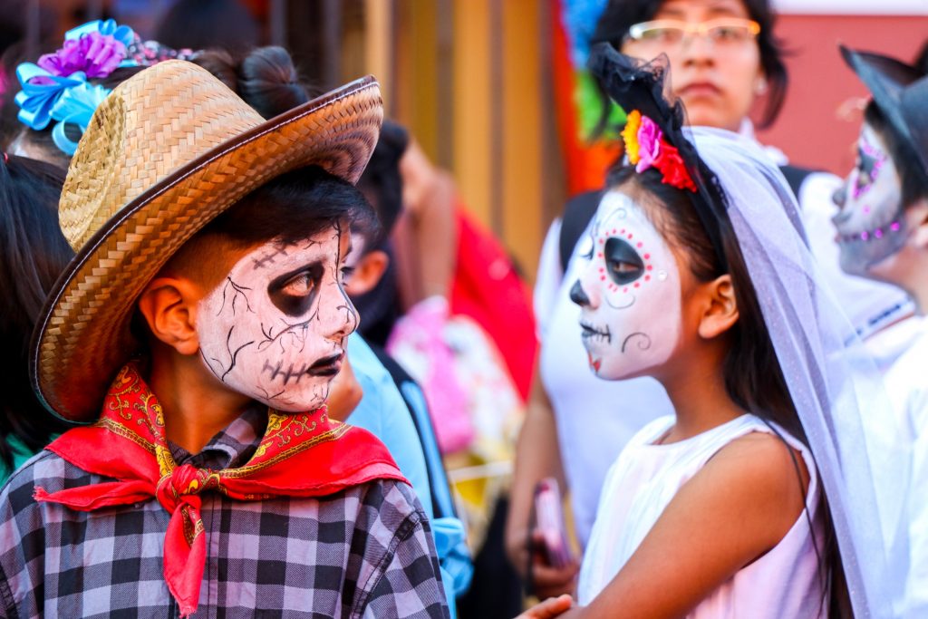 De feestdag Dia de los Muertos in foto’s