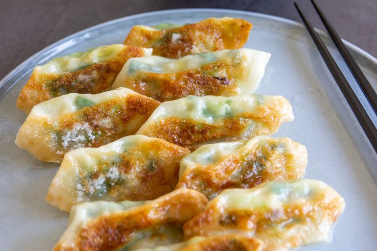 gyoza's met garnalen
