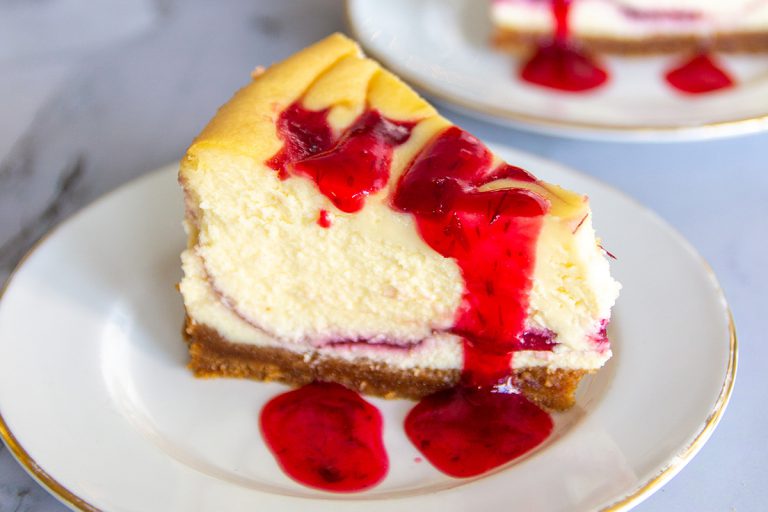 witte chocolade cheesecake
