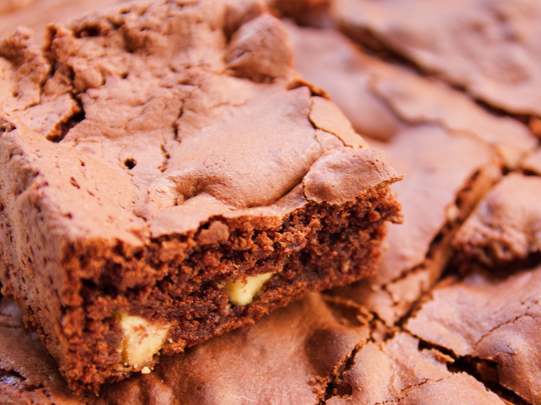 Brownies met witte chocolade